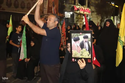 تجمع مردم انقلابی ملایر برای خون خواهی امام شهید