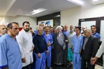 عیادت نماینده ولی‌فقیه در آذربایجان‌شرقی از جانبازان بیمارستان فجر تبریز