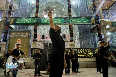 شب رحلت نبی مکرم اسلام(ص) در حرم بانوی کرامت