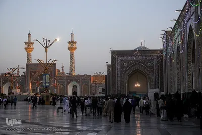 اقامه نماز عید قربان در حرم مطهر رضوی