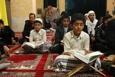 محفل انس با قرآن مهاجرین خارجی مقیم یزد