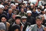 مراسم تجمع مردم اهر در سوگ رهبر شهید انقلاب