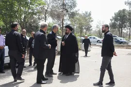 مراسم تشییع پیکر حجت‌الاسلام و المسلمین سیدمحمدباقر حجتی