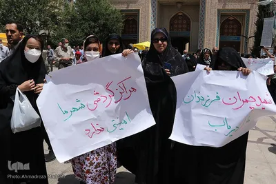 تجمع حامیان «حیا، غیرت و حجاب» در شیراز