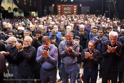 نماز جماعت ظهر عاشورا در اهواز عکاس محمد محمدعلی پور