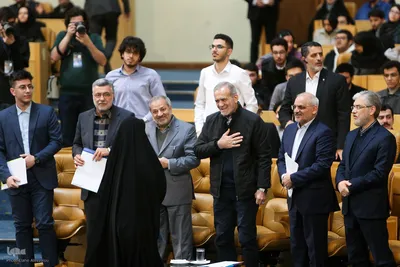 تجلیل از مدال آوران المپیاد ۲۰۲۴ با حضور رییس جمهور