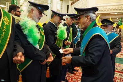 آیین«میثاق امت با امام» در حرم شاهچراغ(ع)