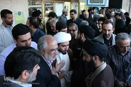 مراسم ترحیم مجاهد جانباز، شهید حجت الاسلام مهدی تقوی در هیات محبین الائمه(ع) تهران