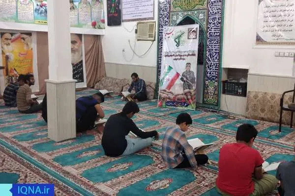 عکس | برپایی کرسی تلاوت «کتاب بیداری» در روستای عربی