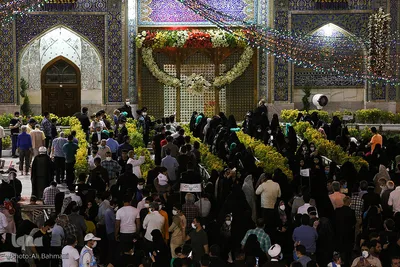 سالروز میلاد امام رضا (ع) در حرم رضوی
