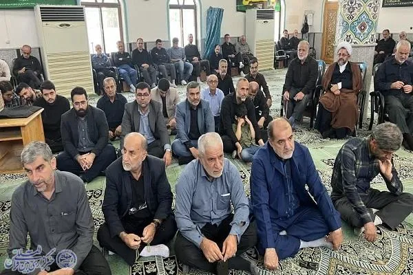 عزاداری مردم بابلسر در سالروز شهادت امام حسن عسکری(ع) و گل افشانی مزار سه شهید گمنام علقمه