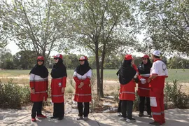 رزمایش اربعین حسینی هلال احمر