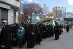 مراسم تشییع و تدفین پیکر ۳شهید در شهرستان اسکو