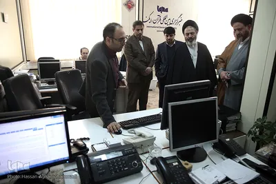 بازدید حجت‌الاسلام والمسلمین سیدعبدالفتاح نواب، نماینده ولی فقیه در امور حج و زیارت و سرپرست حجاج ایرانی از ایکنا
