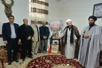 دیدار با خانواده شهیدان بازگیر در خرم‌آباد