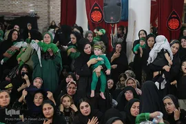 مراسم «شیرخوارگان عاشورایی» در یاسوج