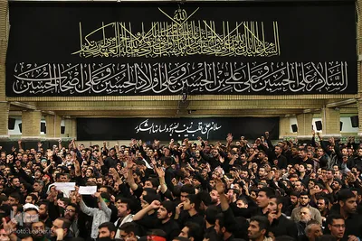 مراسم عزاداری شام غریبان در حسینیه امام خمینی(ره)