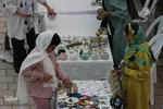 نمایشگاه صنایع دستی در باغ اکبریه بیرجند