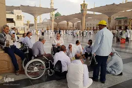 مرقد پیامبر اکرم حضرت محمد (ص) در مسجدالنبی