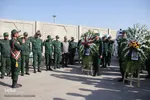 مراسم تشییع پیکر مطهر شهدای امنیت در شیراز‎‎