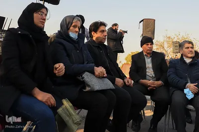 مراسم تشییع پیکر اسفندیار قره‌باغی 18 اذر ماه تبریز‎‎