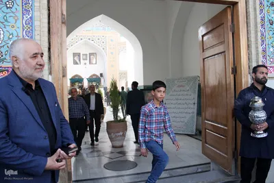 عزاداری شهادت امام صادق در امامزاده جعفر (ع) یزد