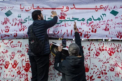 اجتماع سراسری میثاق با امام شهید امت و بیعت با رهبر منتخب