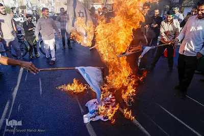 اجتماع دانشجویان قمی در حمایت از مردم غزه