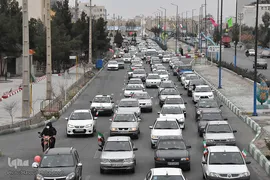 راهپیمایی خودرویی 22 بهمن 1400 - سمنان