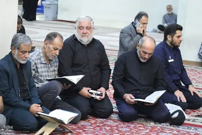 محفل انس با قرآن کریم در حرم شاهچراغ(ع)