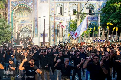 عزاداری سنتی چک چکو در استهبان