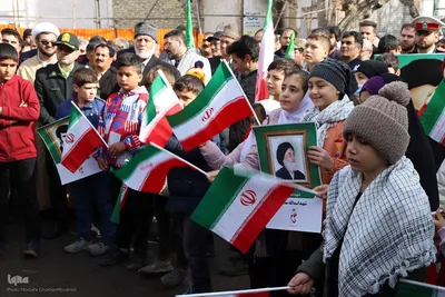 راهپیمایی ۲۲ بهمن در شهرستان اهر