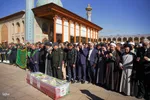 تشییع پیکر مطهر سرهنگ شهید احسان بخشنده در شیراز