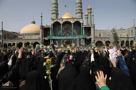 کاروان نمادین ورود حضرت معصومه به قم