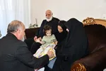 دیدار رئیس دانشگاه تبریز با حلما؛ دختر ایران