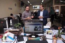 بازدید غلامرضا کریمی، قائم مقام وزیر آموزش و پرورش در امور بین‌الملل و دبیر کمیسیون ملی آیسسکو از سازمان قرآنی دانشگاهیان کشور