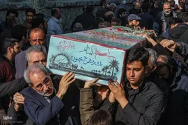 تشییع 280 شهید گمنام همزمان با سالروز شهادت حضرت زهرا در کشور
