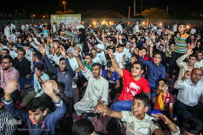 جشن عید ولایت در کوی علوی اهواز