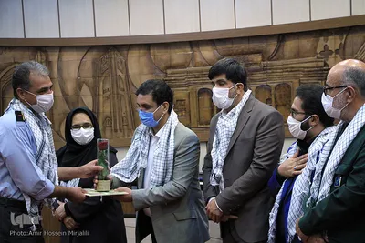 تجلیل از پیشکسوتان جهاد و شهادت در صحن علنی شورای اسلامی شهر یزد‎