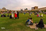 حضور گردشگران پس از یک ماه عبادت در اصفهان‎‎