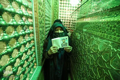 آیین گلاب شویی حرم مطهر شاهچراغ(ع)