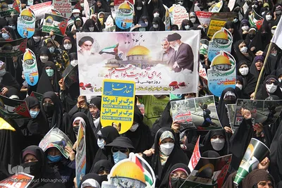 راهپیمایی روز قدس در سمنان