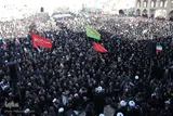 سوگواری مردم دارالعباده یزد در شهادت رهبر معظم انقلاب