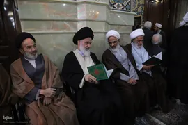 تشییع آیت الله شیخ عبدالنبی نمازی در قم