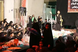 بزرگ‌ترین سفره حضرت رقیه(س) در بندرعباس 