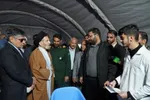 برپایی بیمارستان صحرایی در شهرستان رومشکان