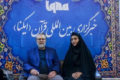 غرفه خبرگزاری ایکنا در هشتمین روز بیست و ششمین نمایشگاه قرآن کریم