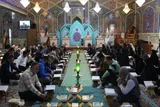 عکس | ترتیل‌خوانی قرآن در حرم سیدجلال‌الدین اشرف(ع)