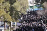 اقامه نماز باران در گلستان شهدای اصفهان