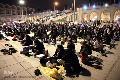 احیاء شب نوزدهم ماه مبارک رمضان در مصلی